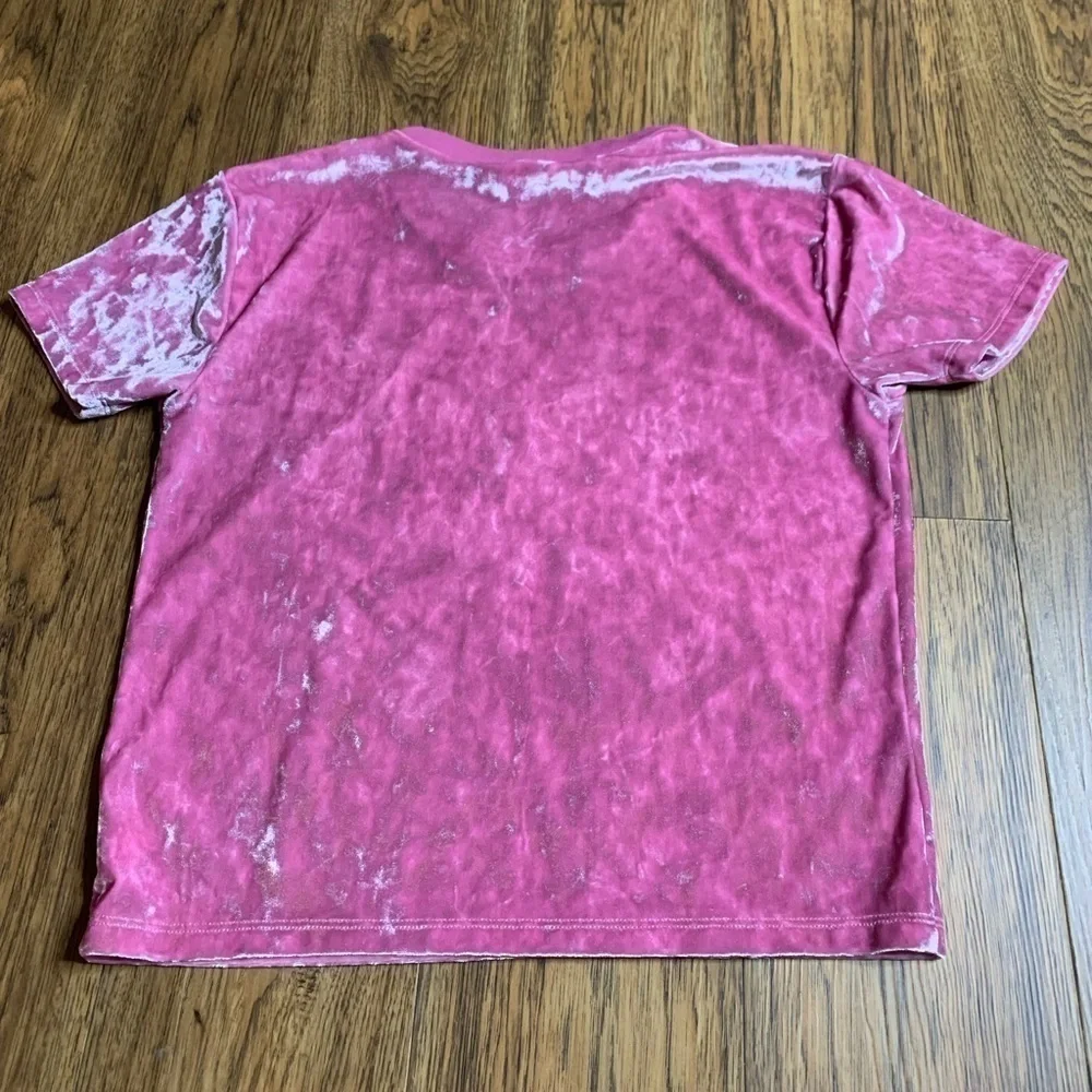 VS PINK Crushed Velour Top - Picture 2 of 5